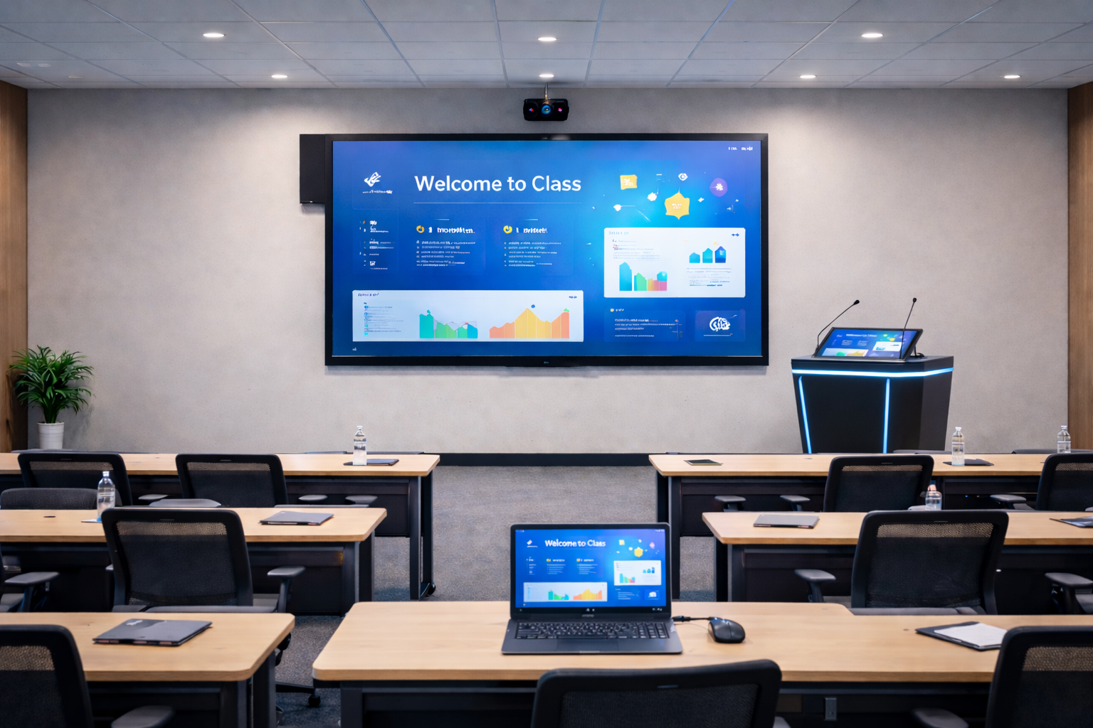 Smart Classroom Setup